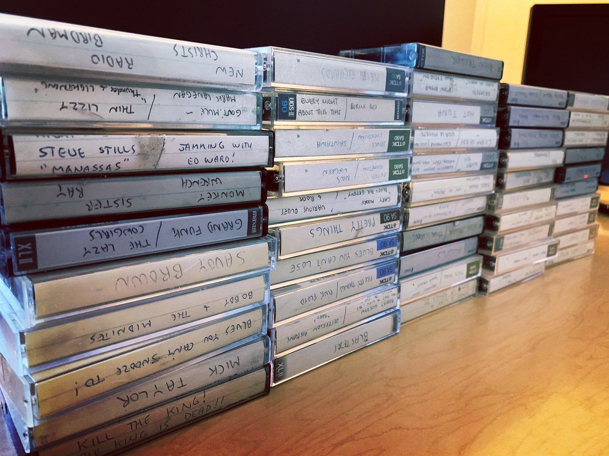 Recently picked up 56 chrome cassette tapes for a cousin and myself.

My cousin recently started listening to tapes again and was amazed how much better it sounded over digital. Here he thought his hearing was going bad.

#cassette #tape #chrometape #analogaudio #retro #music