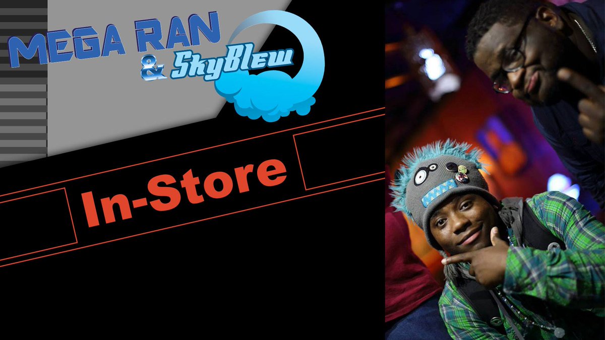 8020records's tweet photo. It's FINALLY here!! Come hang with @MegaRan and #SkyBlew @ZiaRecords (Thunderbird, Phoenix) today at 5pm then head over to #LastExitLive to see them AGAIN at 8pm along with @RoQyTyRaiD , @IHeartTHC , #TheStakes, and #PennyTheGreat 😱😱😱 https://t.co/FwepAF84ZC