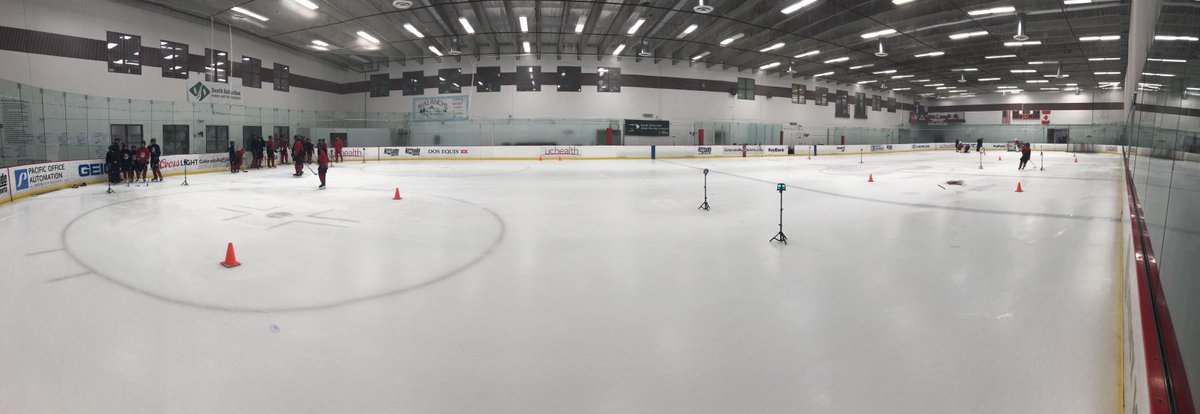 On-Ice testing day with our <a href="/SportTesting/">SportTesting</a> equipment. Shoutout to Coach <a href="/ryan_gayso/">Ryan Gayso</a> for helping us get the equipment set up.