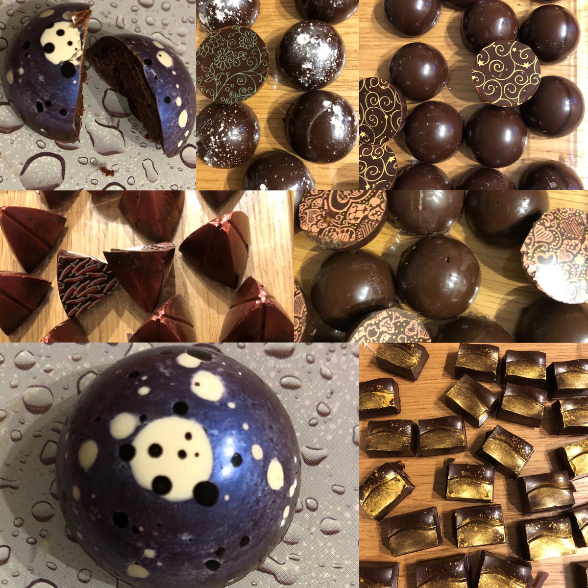 RivingtonChoco1's tweet photo. Along with my #newfavourite #ginger I made more on the #darkside today using @Callebaut #chocolate #Champagne #mintcrunch #sevilleorange @Iheartjam #chilli & #whiskyhoney @TaliskerWhisky #smoky #peaty #greattaste ππ«#handmade #smallbatch #smallbusiness https://t.co/SNY9qZkI1C