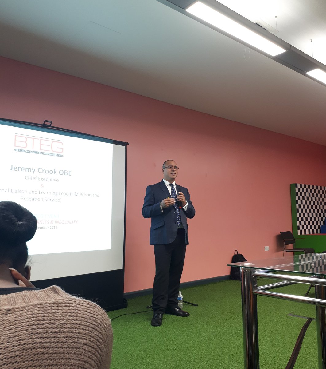 PopinUK's tweet photo. We must do all we can to support black entrepreneurship because that alone has an impact on how we  design services and offer services. 

Provocation from Jeremy Crook OBE @BTEG_LDN 

"What are the legal levers for improving outcomes for black communities?"

@RootedByDesign https://t.co/FiTyy86RPs