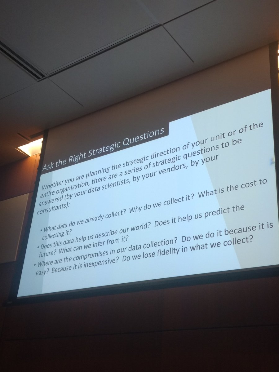 WSUMorganB's tweet photo. Data session. Are you asking the right questions?.. Good stuff. #atdkc https://t.co/VBBKywO7bu