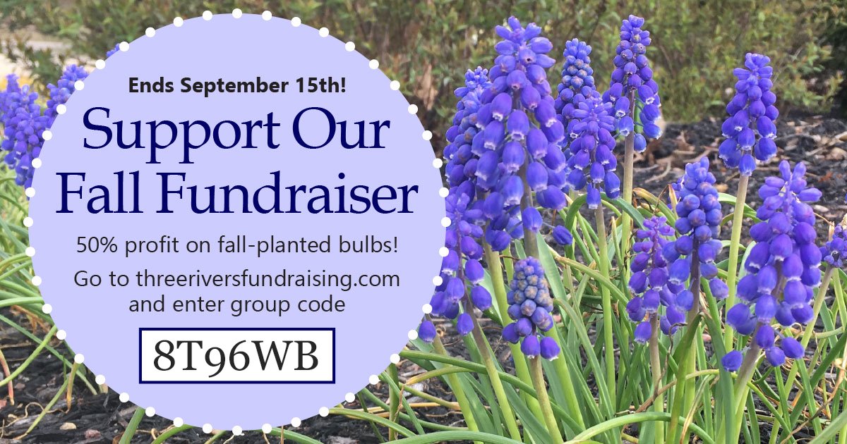 Each year, PetPromise spends over $100K on veterinary care for the cats and dogs in our care. PetPromise receives 50% of your bulb order thru Three Rivers Fundraising. Be sure to plant ASAP. Orders ship between Sept 15 and Sept 20, 2019. Visit: threeriversfundraising.com/fund/petpr-fal…