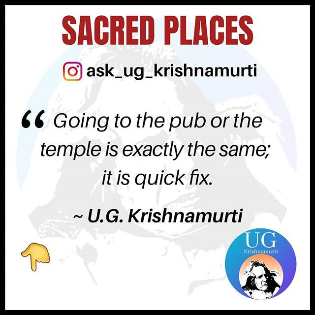 ask_ug_k's tweet photo. Follow @ask_ug_krishnamurti for more U.G. quotes.
.
👉 All the quotes are taken from the book/ebook (link on the picture)! ☝️
.
#askugkrishnamurti #ugkrishnamurti #enlightenment #wisdomquotes #mindisamyth #nonduality #spiritualawakening #spiritualquot… https://t.co/ex4iMKKSH4 https://t.co/5GcJp8awYI