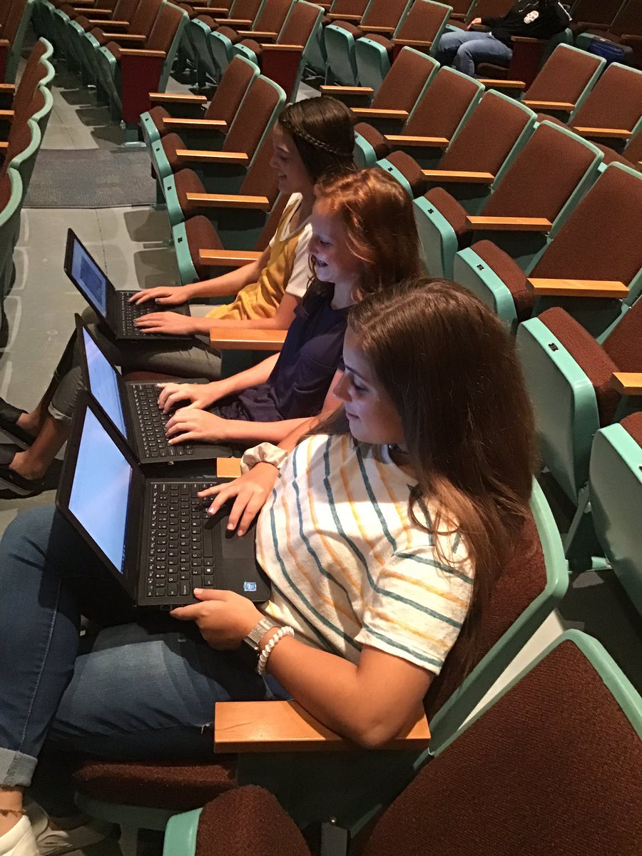7th gd choir members are prepping to share all about themselves and their goals for the year via @Flipgrid! #buckpride