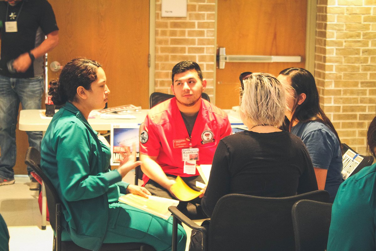 Students from the <a href="/ttuhscson/">TTUHSC School of Nursing</a> School of Nursing joined nursing students from Clarendon College (<a href="/ccdawgs/">Clarendon College</a>) and others for a poverty simulation exercise today. The students experienced first-hand what some of their patients go through on a daily basis. #RedRaiderNurse