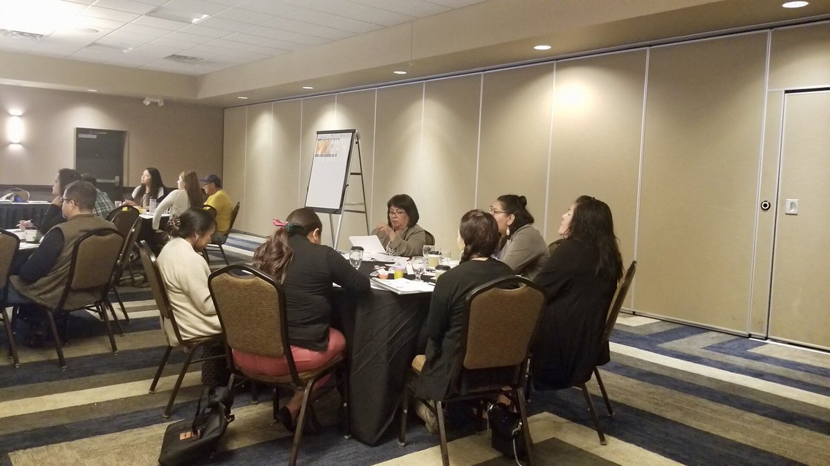 NativeChildren's tweet image. It’s Child Welfare Worker Appreciation Week! 

We’re celebrating with our Training Institute in Minneapolis. In-Home Services prepares #childwelfare workers to collaborate &amp;amp; develop strategies to keep #NativeChildren safe &amp;amp; well cared for. Thank you to all in the #CWWorkforce!
