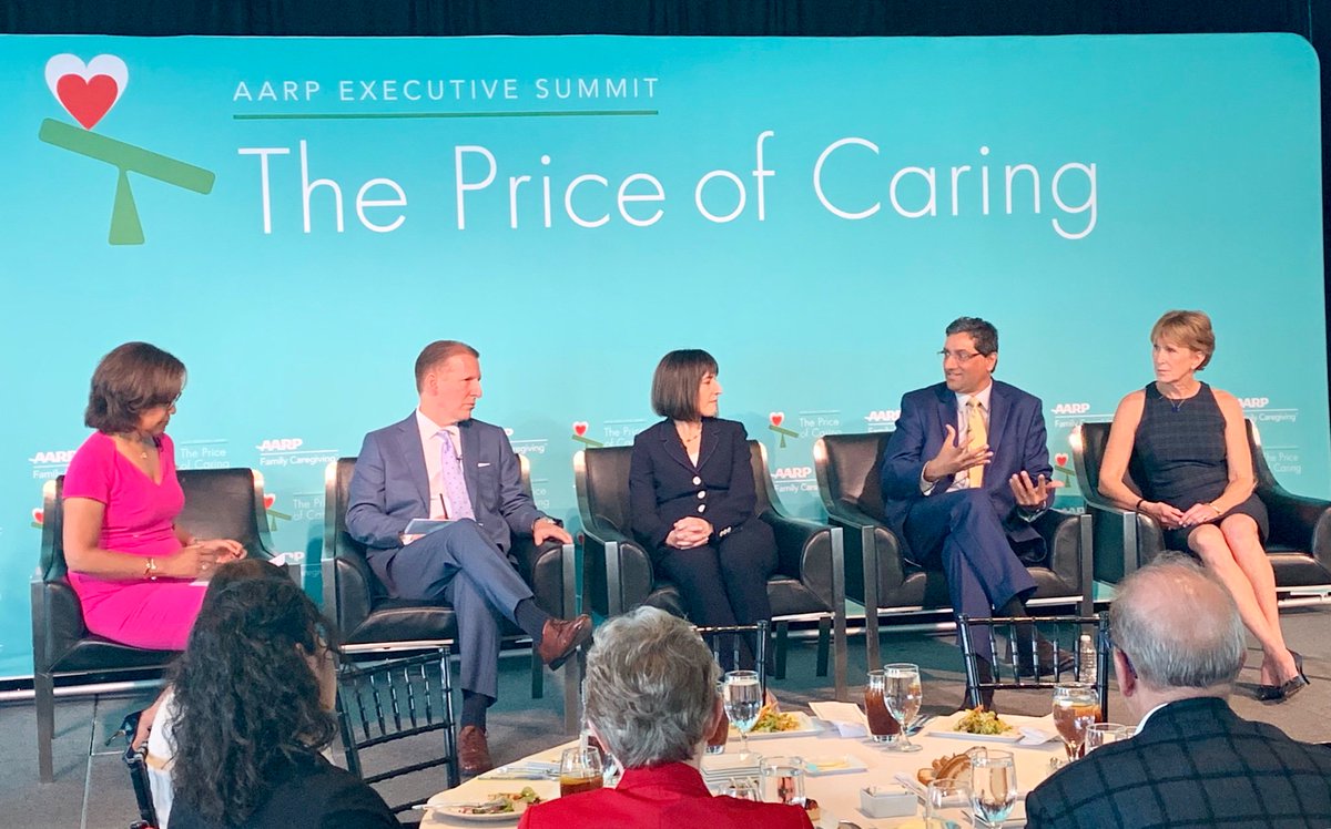 Surya_Kolluri's tweet photo. Great to join the AARP Executive Summit on Caregiving. This is an important topic that is going to be only more so in the coming years!
#PriceofCaring https://t.co/vtvlODxBaq