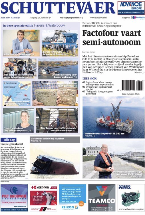 schuttevaer's tweet image. Van waterbouw tot semi-autonoom varen! Ga met de @Schuttevaer ePaper vandaag nog de diepte in. Wekelijks vanaf dinsdagavond voor abonnees.