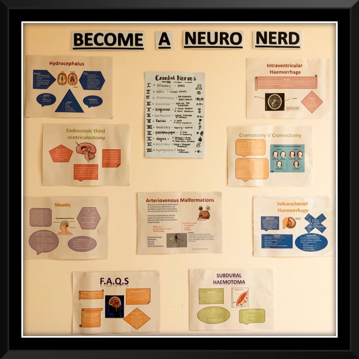 DigitalLead4813's tweet image. @LancsHospitals @Ward2b_rphCLiP -Thankyou to our current students we have started a new information board to improve knowledge in neurosurgical intervention #BecomeANeuroNerd #ImprovingKnowledge #GetInvolved