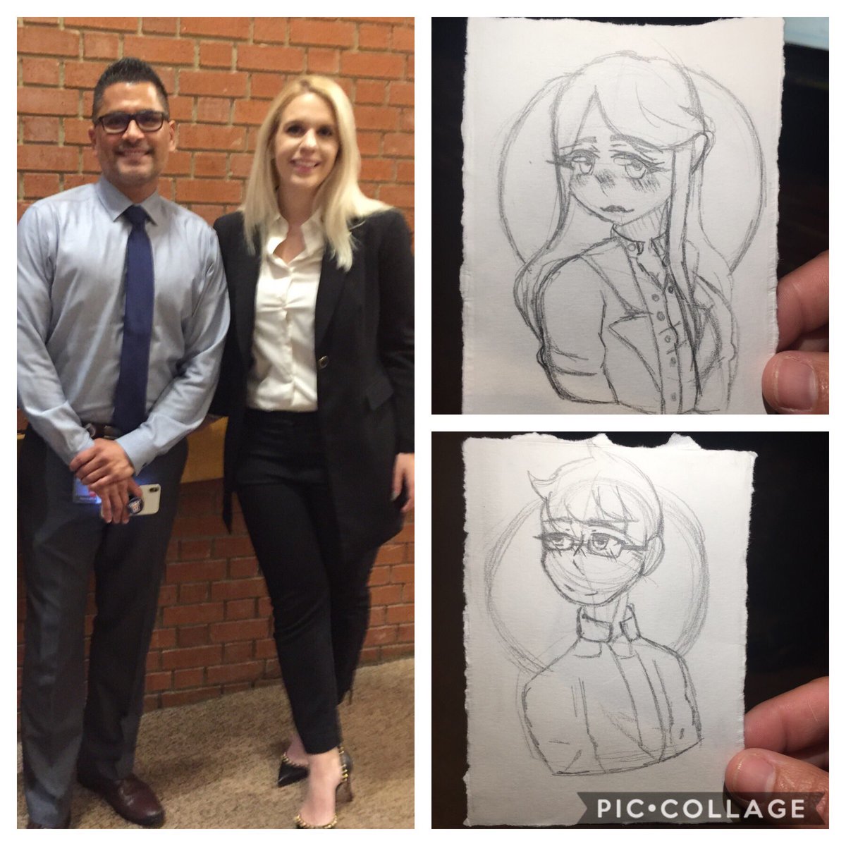 MeadeIB's tweet photo. One of our @MeadeHSAACPS students processed information from our #personalproject kick-off as she drew our speakers #thatssocool https://t.co/fSKRSjt4sA