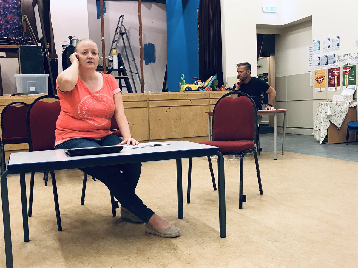 MarcoPlayers's tweet photo. Rehearsals are well underway for our first production of the season ‘Nobody’s Perfect’ come and watch us for a good bit of humour! You don’t want to miss out! #Nobodysperfect #amdram #toptheatre https://t.co/29HCZn6zdm