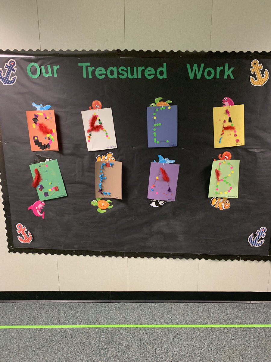 MsLuskSPED's tweet image. We made our letter creations today for the first letter of our names! @BPE_Broncos @FortBendISD #PPCDRocks #FineMotor #LetterID #LetterAwareness #Creative #AppliedLearning #BroncosForever