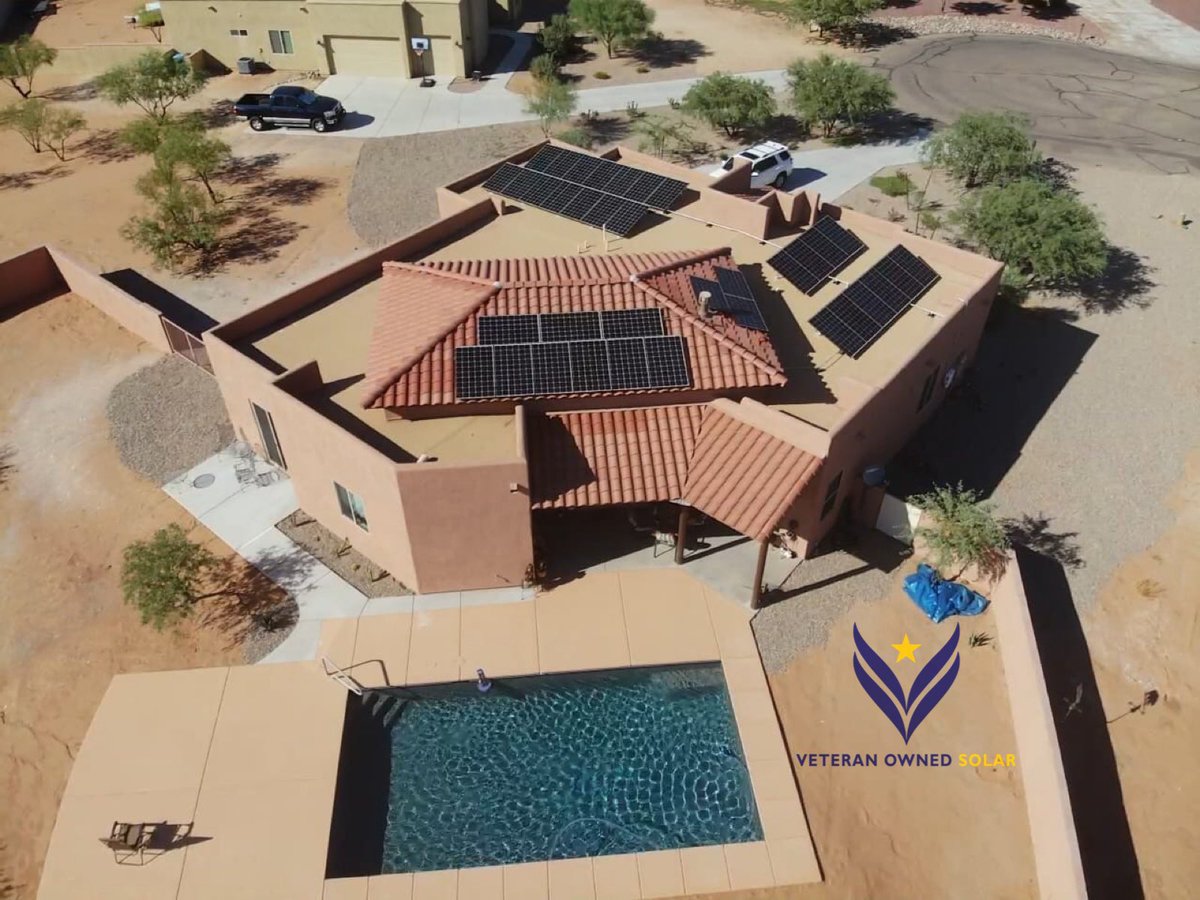 VetOwnedSolar's tweet photo. Designed and sold by our very own Arizona market leader.
Book an appt in Texas or Arizona to see how your house can look with solar!
#VeteranOwnedSolar #SolarForHeroes #GoSolarGiveSolar #TitanSolarPower https://t.co/W3XXpRgHFK