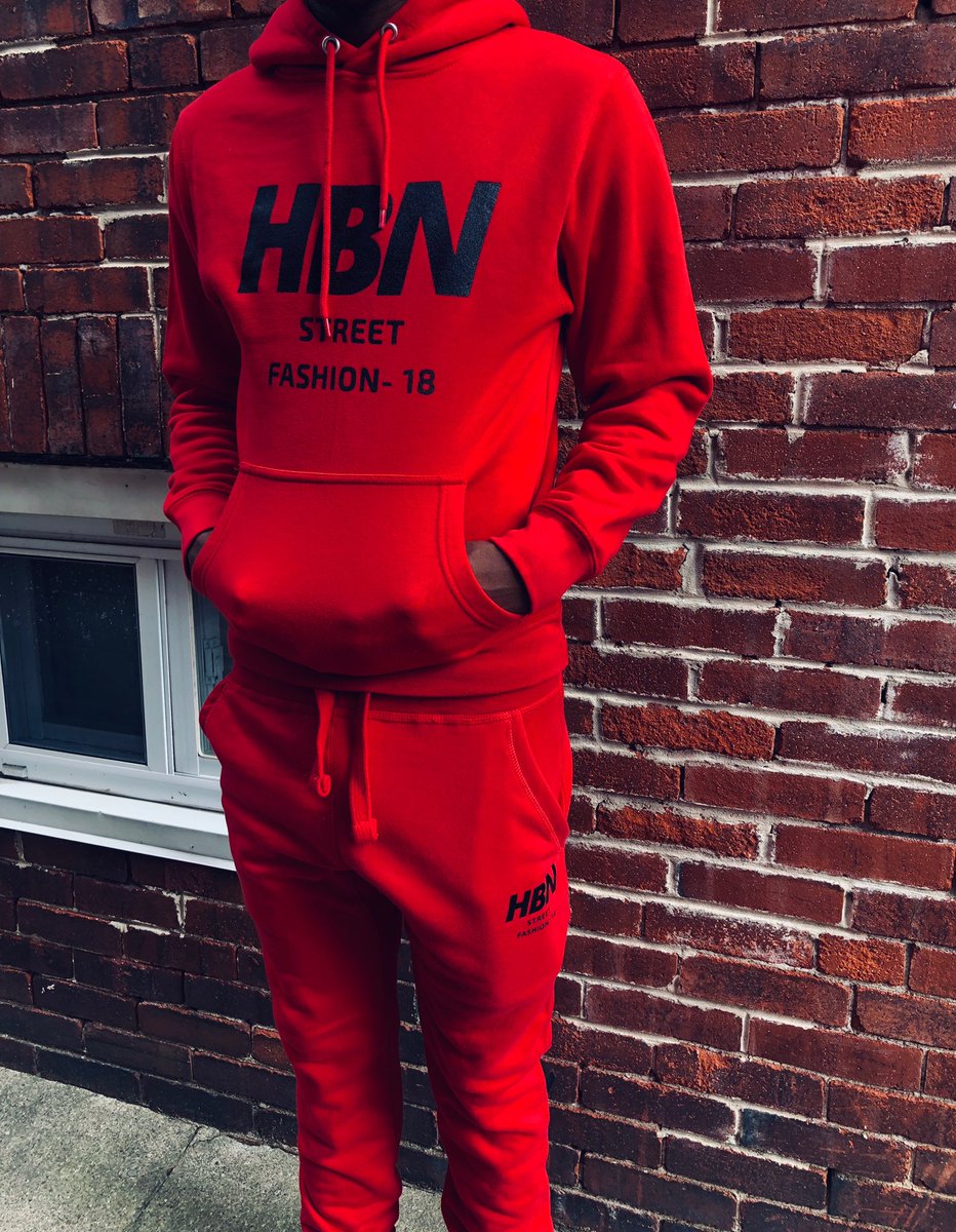 JoeyD__'s tweet photo. hustlebynature_ Signature Sweatsuits Are Back In Stock (Red) https://t.co/EabegQVzzv