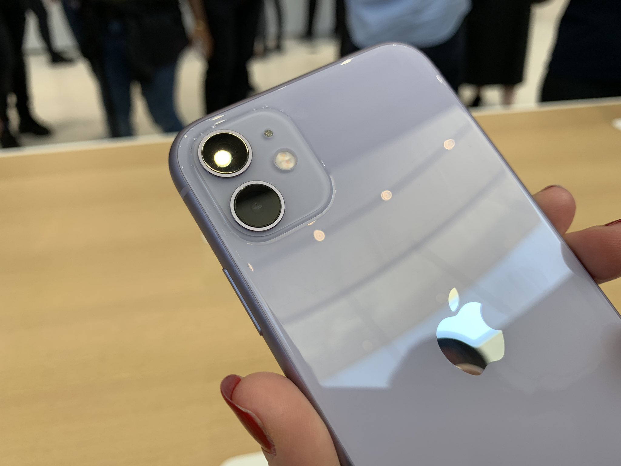 Rhiannon Williams And This Is The Purple Iphone 11 More Of A Muted Lilac Appleevent Iphone11 Rhiannon Williams And This Is The Purple Iphone 11 More Of A Muted Lilac Appleevent Iphone11