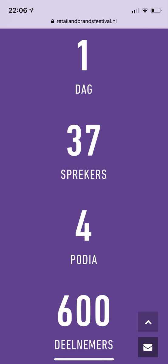 Het is bijna tijd voor het Retail &amp; Brands Festival. Zin in! #retail #festival #host