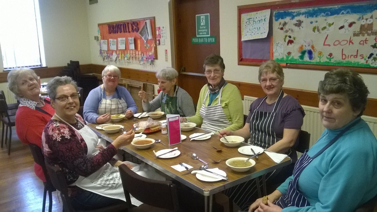 <a href="/TescoKeithmoss/">Tesco Keith</a> champion had a busy day supporting one of our #communityfoodconnection groups #TuesdayTable ladies serve soup &amp; sweets to over 50 folk #nofoodgoestowaste <a href="/FareShareUK/">FareShare</a> <a href="/MorayFoodPlus/">Moray Food Plus</a> 🥕🥦🥑🥝🍅🍓🍋@Tesco_Scotland