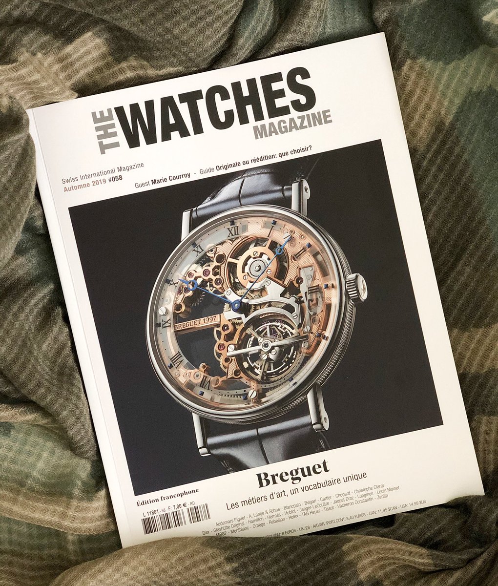 🍂 The Watches Magazine 058 - autumn issue 🍂
#Thewatchesmagazine #autumn #watches #proud #lovemyjob