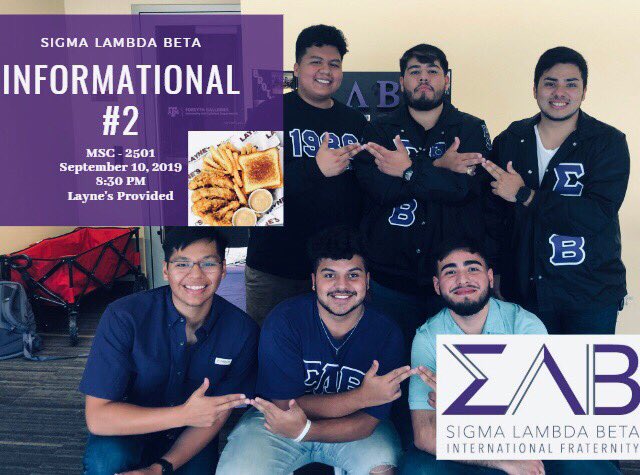 tamubetas's tweet photo. If you couldn’t make it to the first informational, do not worry! We are having our second one today. It will be in the MSC 2501 from 8:30-9:40pm. We will have Laynes at the informational to eat! #TAMU19 #TAMU21 #TAMU22 #TAMU20 #TAMU23 #ΣΛΒ #RushSLB #Greek #AggieGreeks https://t.co/9Cl54jOF6m