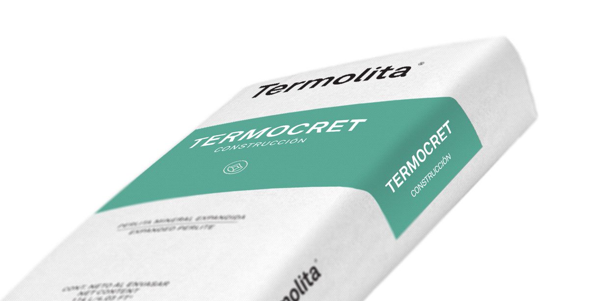 TERMOCRET: Aislante Térmico para Techos.

USOS:
• Corregir pendientes y dar aislamiento térmico sobre losas de concreto, madera, lámina y otras.
• Dar pendientes en losas planas.
• Aislar térmica mente cualquier tipo de losa.
• Rellenos para losas de entrepiso.