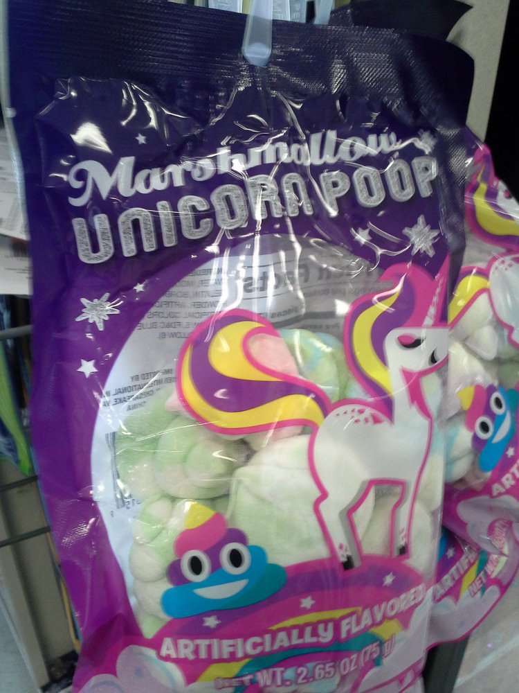 ZachsMind's tweet image. Unicorn poop. Artificially flavored. #SoundsLegit