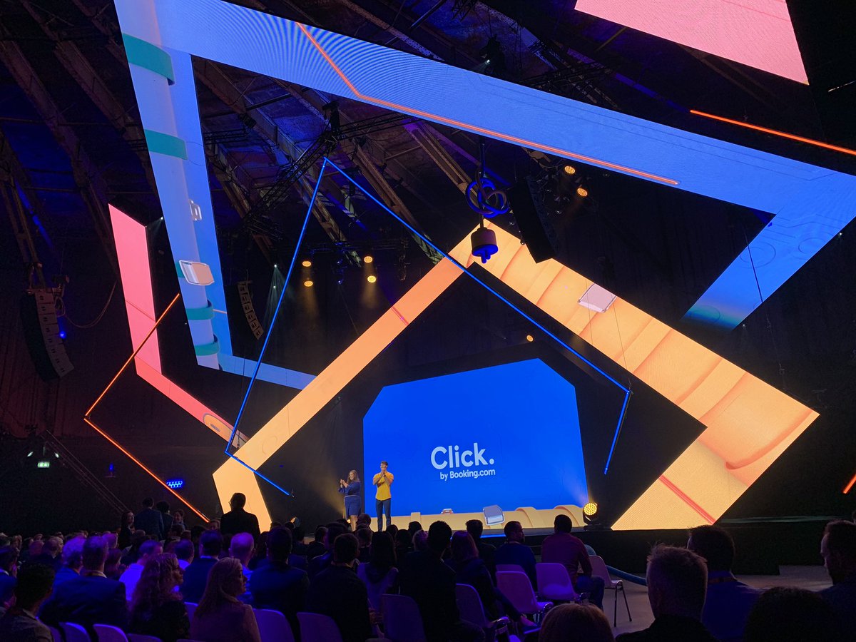 VincentGoemaere's tweet photo. its all about guest experience at #click2019 @bookingcom #stardekk #cubilis #hotelsoftware @Iamsterdam https://t.co/OvaGw3xvJE