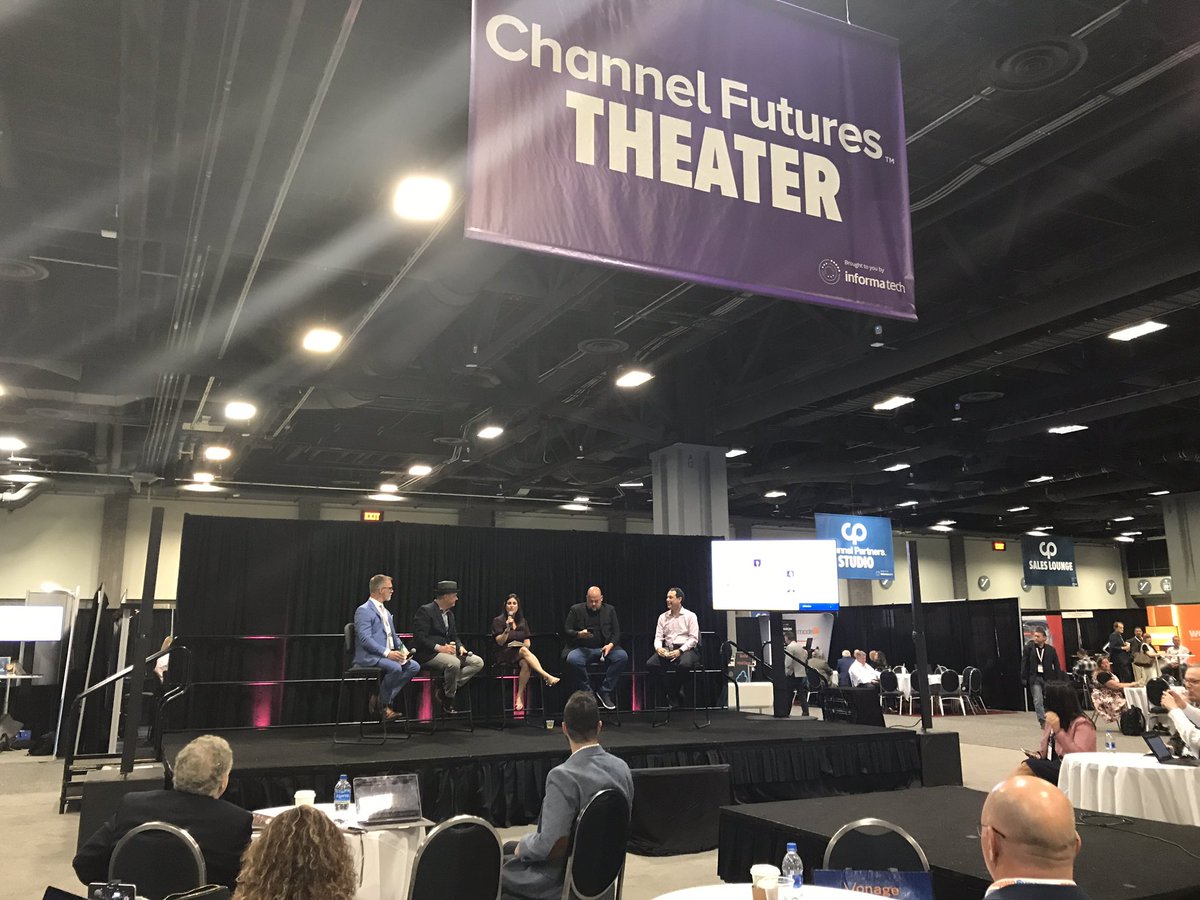 HughGoldstein's tweet photo. Agents, MSPs, VARS or just “Trusted advisors”? Who /what exactly “the channel” is converging into... @radinfo @pryfogle @datto sharing insights and witty barbs at #CPEvolution https://t.co/IQid6QN6q5