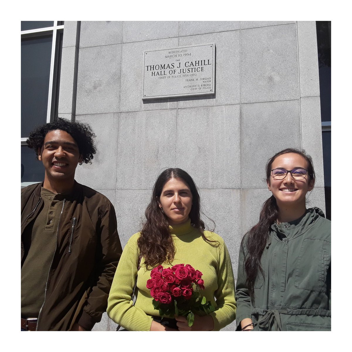 prolifesf's tweet photo. About to return to court from recess. Join us later today and all this week in Department 10 to support @CtrMedProgress as they face prosecution for their groundbreaking investigative journalism. #StandWithDavid #StandWithSandra #CMP #PPSellsBabyParts https://t.co/2FDZj75Qm5