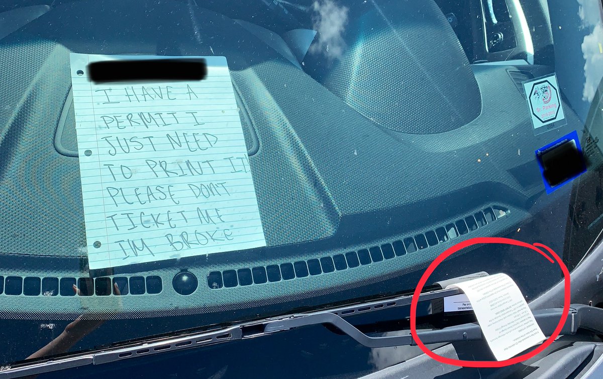 UNT Parking: A Tragedy (2019); colorized