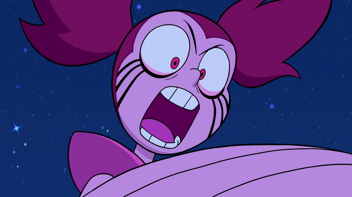 Do you also want to hurt people because you were once a highly valued Gem who was then forsaken by your Diamond for thousands of years? Fucking relatable content. Maybe they should call you Snippy Spinny.