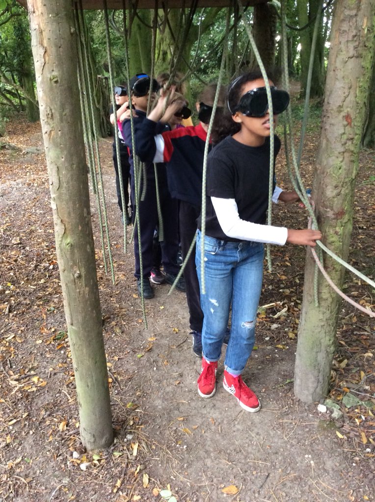 Juliansprimary's tweet photo. Scary Squirrel communication skills have been enhanced by the Sensory Trail. #BlindSquirrels #JuliansOnTour https://t.co/qqHZ29Jj43