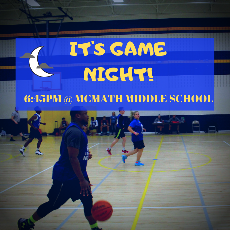 LifeatNCTC's tweet photo. Be there tonight before 6:45pm @ McMath Middle School to support your NCTC Intramural Basketball team. Go Lions!!! #LifeatNCTC #IMBasketball https://t.co/dffBinBtHq