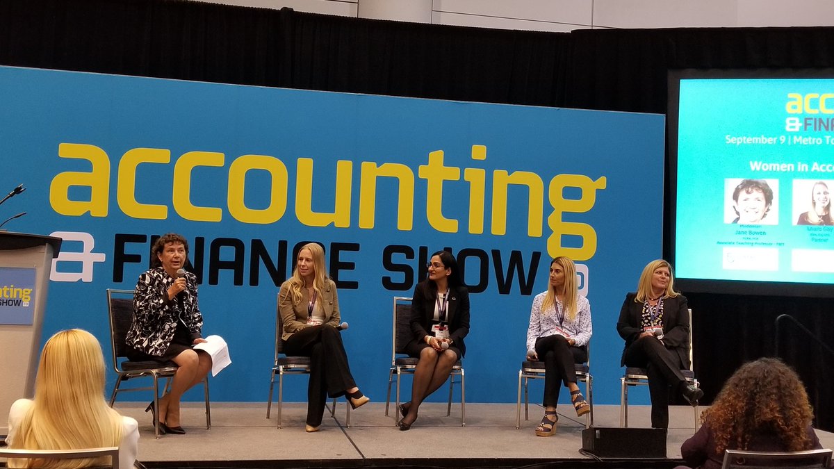 SternCohenLLP's tweet photo. Stern Cohen Partner Laura Gay (under the U in #Accounting) at yesterday's closing keynote on "The Path to Partner" #AccountingShowTO https://t.co/7go5LiLBO3