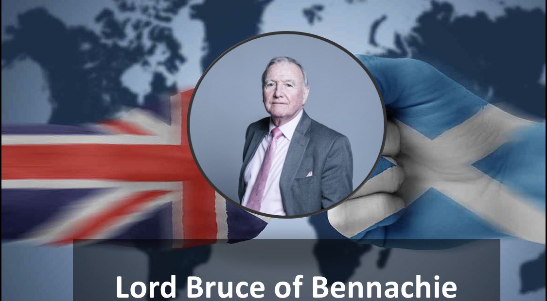 Our third guest speaker is Lord Bruce of Bennachie.