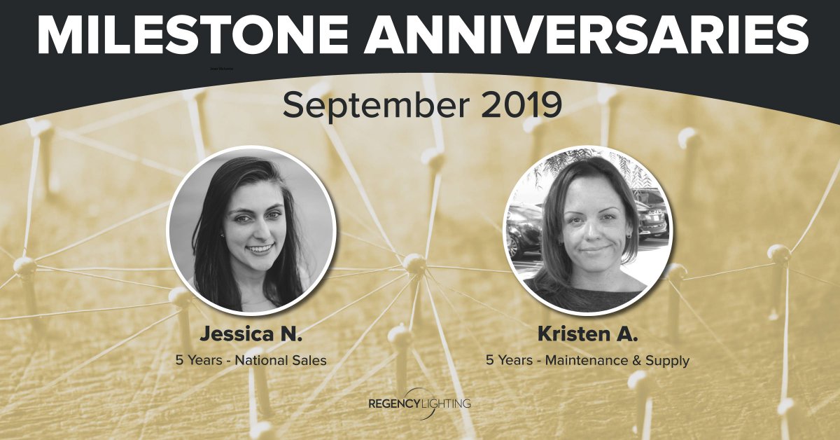 regencysupply's tweet photo. Thanks Jessica and Kristen for 5 years of dedicated service to Regency! We're grateful for all that you do. #RegencyLife https://t.co/VQXCSfKybP