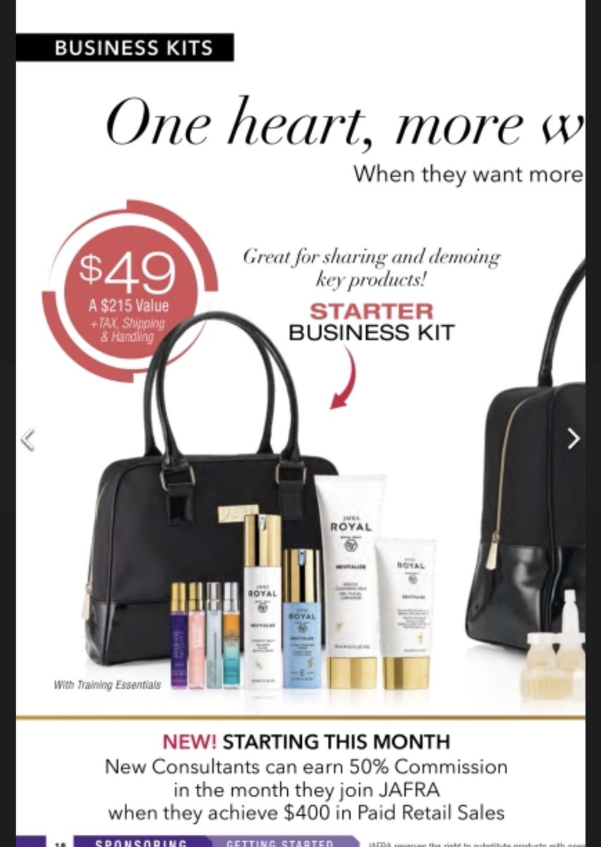 cnsmithandjafra's tweet photo. You can start your own company for as low as $19!!! You can’t ask for a better opportunity! Pick which #businesskit you want! My code# 7344664 @www.myjafra.com/cnsmith #jafraindependentconsultant #GirlBoss #entrepreneurs #BossLady #beautyconsultants #mua #beauty #beautyadvisor https://t.co/tVKFmFAuaC