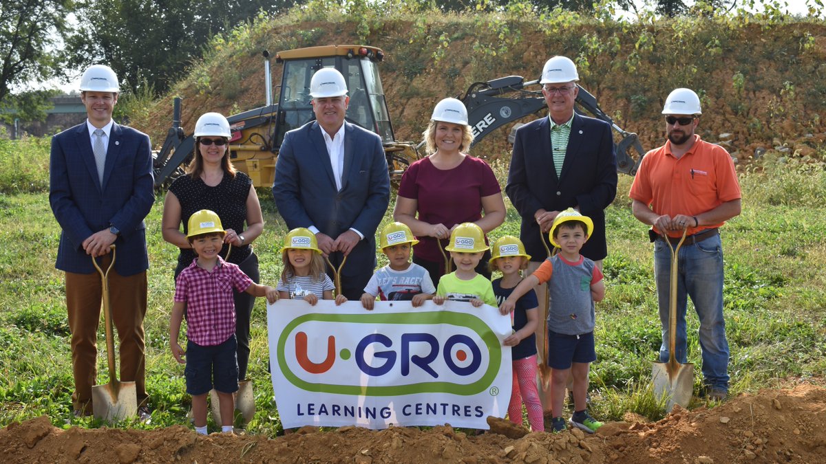 UGROLearning's tweet image. U-GRO students break ground on our newest center! Slated to open in spring 2020, U-GRO Brownstown will be U-GRO&apos;s 14th location in central Pennsylvania. We can’t wait! Learn more about our newest location: bit.ly/34ArToW