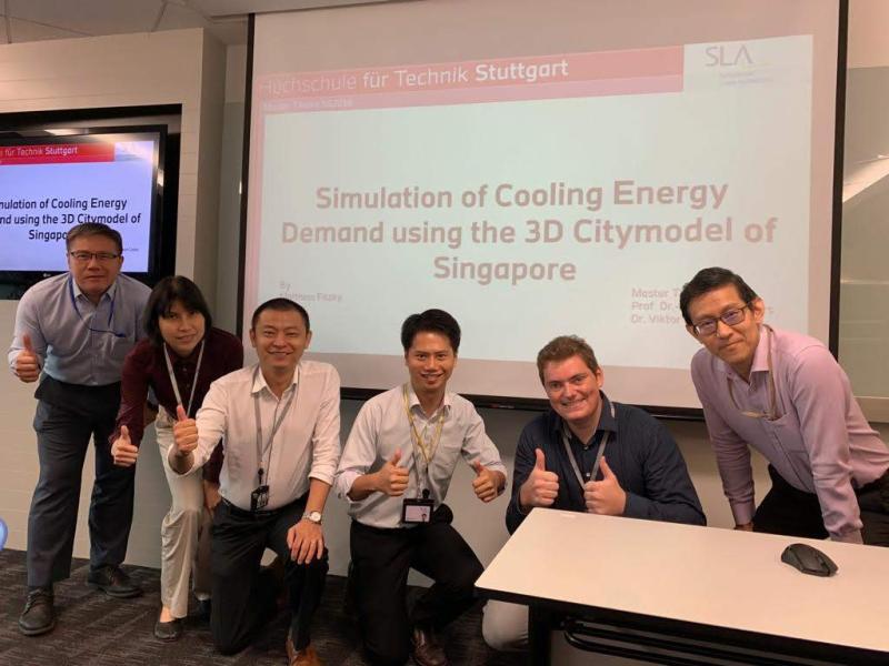 Congratulate Matthias Fitzky for successfully defending his Master Thesis on Simulation of Cooling Energy Demand Using the 3D Citymodel of Singapore (external thesis at Singapore Land Authority) #Simstadt #citygml #3Dcitymodel
coors-online.de/lehre/abschlus…
