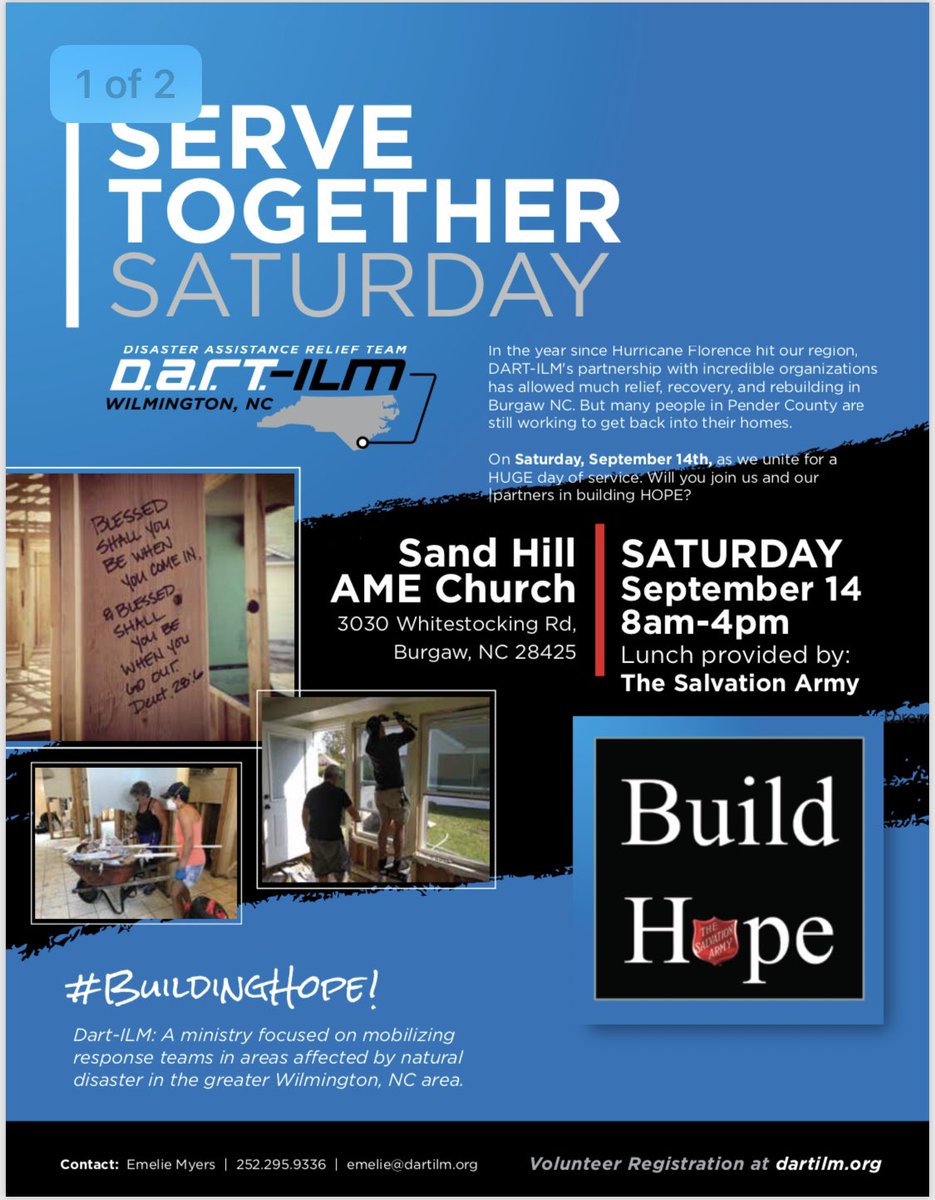 F3Raleigh3rdF's tweet photo. Join @Borland_F3 @BurgerFeetPhil @F3RainMan this weekend in Pender Co. Community Leadership is #impacting WhiteStocking Rd in Burgaw NC. 5 houses under construction & >$650k raised. #mtaw. “for the invigoration of male community leadership.” @f3nation @43feetPodcast @F3Raleigh https://t.co/O5Kjl1yCzz