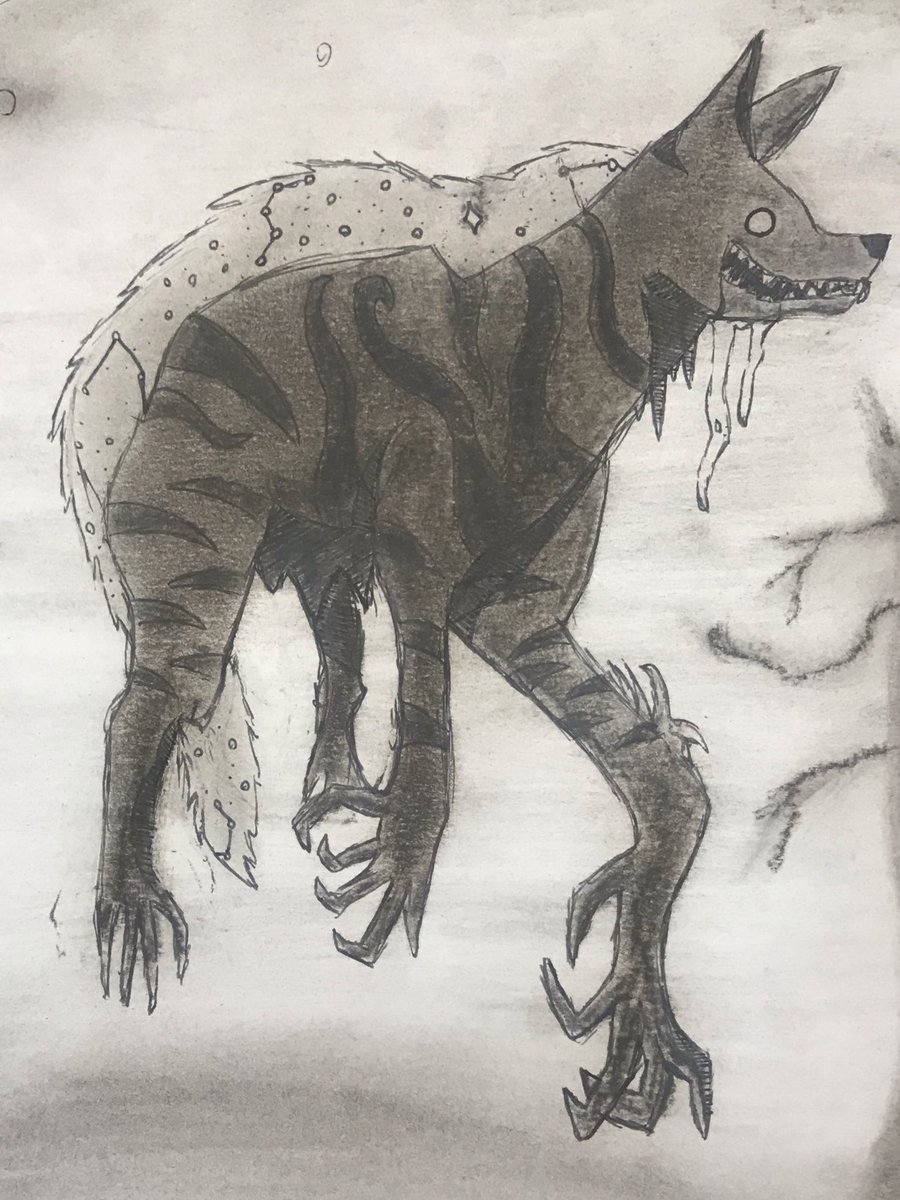 JustGheri's tweet photo. Charcoal Yeen ^-^ 💜

Took sum 2 hours :D

#art #frry #furryart #hyena https://t.co/CKgtxgWbSm