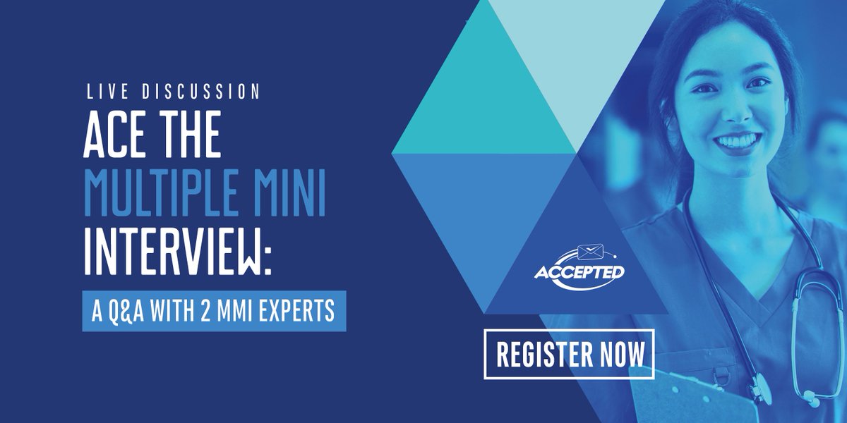 There’s still time to reserve your space for our live Q&A on the #MMI – get all of your questions about the Multiple Mini Interview answered! Sign up here: hubs.ly/H0kHNYK0 #MedSchoolAdmissions #MedSchool