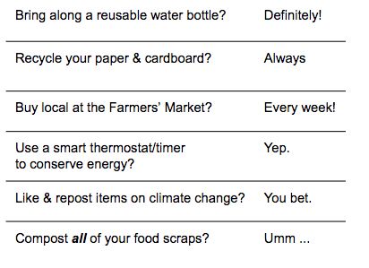 You're doing what you can to help the earth and be #environmentally conscious. But are you missing one big thing? With #curbsidecomposting you can #compost your #foodwaste without worrying about C:N ratios, pests, lack of a backyard, etc. etc. And you can do it for 65¢ a day.
