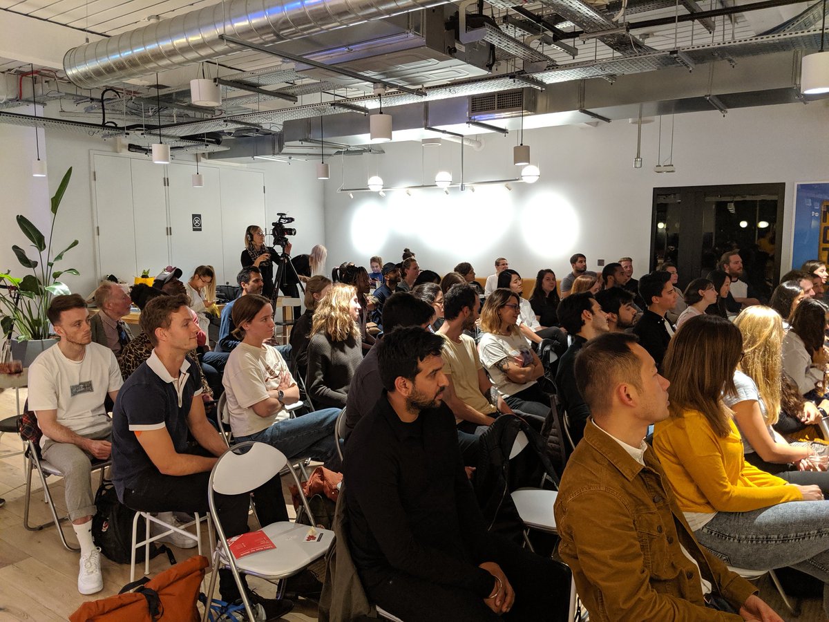 TallyHarman's tweet photo. First tweet EVER and what a freakin' day to do so. I hosted and MC-ed the summer @DesignLabMeetup, partnering with the @AND_Digital team. All done by the side of the A-team &amp; 🔥 crackers  @strangutan &amp; @khdzy_ ♥️
#Magic https://t.co/9hEIt9E9o8