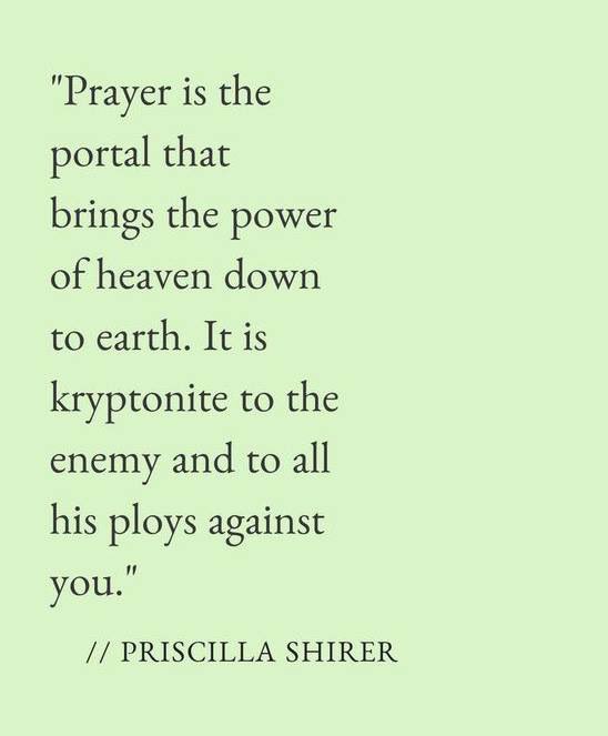 BelieveNLight's tweet photo. Prayer is everything!  @PricillaShirer  #PRAYERWARRIORS https://t.co/scfaPUwjmH