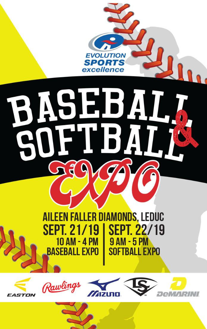 Baseball player? Softball player? Ball Parent? Join us September 21st and 22nd at the Aileen Faller Diamonds in Leduc for our Baseball and Softball Expo.
-
Facebook Event link: Baseball &amp; Softball Expo ecs.page.link/GizGH #yeg #leduc #baseball #softball