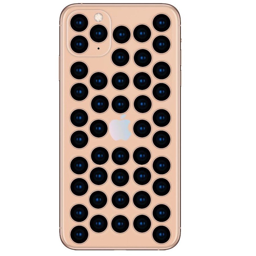 怖い 新型iphoneが怖い カメラの蓮コラ感に震える集合体恐怖症の人々とレンズ増殖コラ画像 閲覧注意 19年9月13日 エキサイトニュース