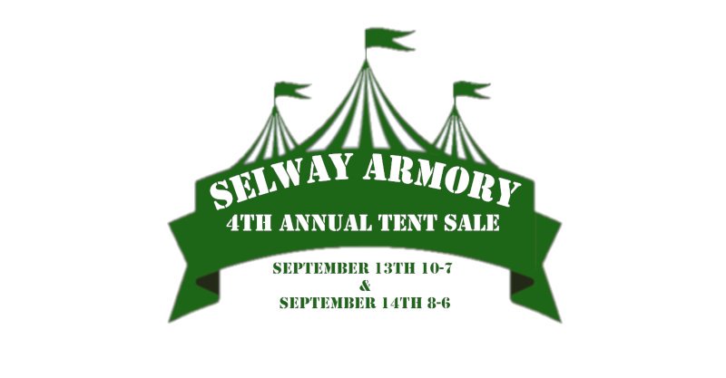 SelwayArmory's tweet photo. Come out and see us this weekend! 
Friday Sept 13 - Saturday September 14 - Hwy 93 &amp; Tyler Way, Lolo, Montana 59847

For anyone that can't make use code FREESHIP200  at check out for free shipping on all orders over $200.00 https://t.co/WYS4Yetgem