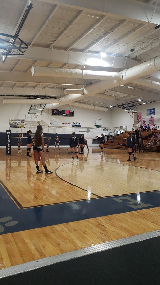 Tuesday night Volleyball. Let's go Wildcats!  #WildcatNation #WestshoreWildcats