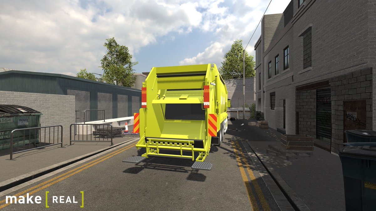 RearGuardVR's tweet image. You don’t need to go outside to experience our waste management vehicle reversing #VR training application at @RWM_Exhibition - come to stand U77 and try it out for yourself